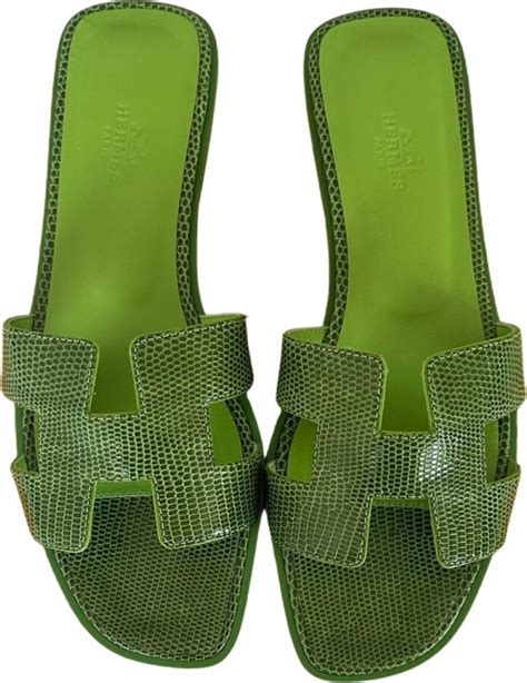 hermes oran lizard|Oran sandal .